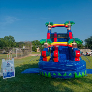 Toboggan aquatique géant commercial, piscine, <span class=keywords><strong>jeux</strong></span> <span class=keywords><strong>de</strong></span> <span class=keywords><strong>bulles</strong></span>, château gonflable, grande aire <span class=keywords><strong>de</strong></span> <span class=keywords><strong>jeux</strong></span>, toboggan aquatique gonflable pour adultes - Product Image 2