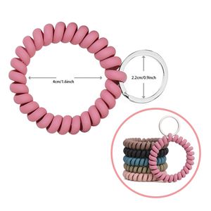 Nouveauté 2025 : Porte-clés spirale flexible extensible pour poignet - Product Image 2