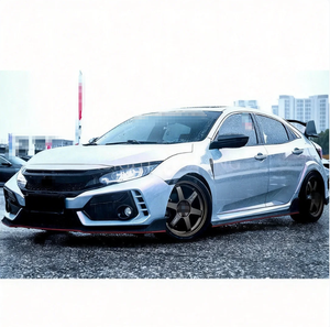 Kit de Carrocería Ancha FK8 R de Estilo Nuevo, Accesorios para Automóviles, Parachoques Delantero y Trasero para <span class=keywords><strong>Honda</strong></span> <span class=keywords><strong>Civic</strong></span> 2012-2017, Directo de Fábrica - Product Image 4