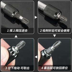 Juego de Destornilladores 41 en 1 para Reparación de Teléfonos Móviles y Computadoras, Venta Directa de Máquinas de Coser, Mango PPTPR con Hoja Magnética de Acero al Carbono - Product Image 4