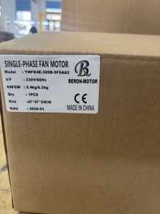 Ventilador Axial BERON de Bajo Ruido para Montaje en Pared, 43*43CM, 230V, 60Hz, 115W, 1050CFM - Product Image 6