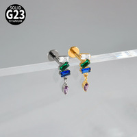 Boucles d'oreilles de mariée en titane Lotus luxueuses et éblouissantes, accessoire de haute qualité qui sublime n'importe quelle cérémonie de mariage