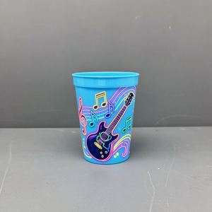 Bulk Order Decorative Pattern Print Tailgate Party <b>Plastic</b> Cups for Picnic Outdoors 20oz 22oz 24oz 32oz PRS - Product Image 1