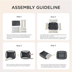 Hot Sale New Vertical <span class=keywords><strong>Rabbit</strong></span> Plüsch Runde Weiche Bequeme Hunden amen Vier-Jahreszeiten Warm Plüsch Abnehmbar und Wasch bar Modern - Product Image 4