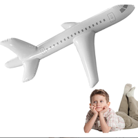 Petit avion gonflable de PVC, mini avion gonflable pour la publicité