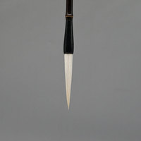 Pinceau de calligraphie géant en poils de chèvre pour l'art Kanji, création de traits audacieux sur papier, tissu, céramique