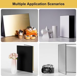 Réflecteur de lumière pliable 4 en 1 pour la photographie, format A4 ou A3, pour la photographie de natures mortes, de produits et de nourriture - Product Image 2