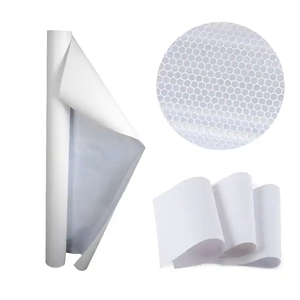 ألواح عاكسة بيضاء قابلة للطي ، طبقة عاكسة ، لافتة عاكسة من كلوريد البولي فينيل ، مع دعم من القماش كإعلانات للمركبات - Product Image 2