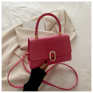 Nouveauté 2025 : Sac bandoulière chic et élégant pour femme, effet croco, avec finition texturée haut de gamme - Product Image 5