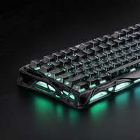 Teclado Mecánico para Juegos GravaStar Mercury V75 HE con Estructura de Junta, Cableado, Aleación de Aluminio, Interruptor Magnético Jade PRO