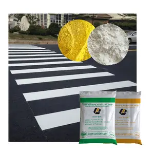 चिंतनशील पीले सफेद पाउडर कोटिंग थर्माप्लास्टिक गर्म पिघल सड़क अंकन पेंट