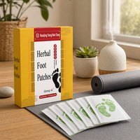 Patchs pour les pieds à l'armoise, extrait naturel, soin corporel, coussinets plantaires, pack familial, 30 sachets, vente en gros