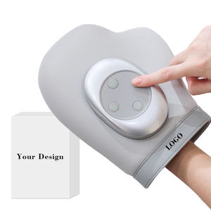 ถุงมือนวดมือแบบมืออาชีพจากโรงงาน พร้อมระบบทำความร้อน แรงดันอากาศ และการสั่นสะเทือน รูปทรงนวดมืออัจฉริยะ - Product Image 1