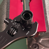 Kit d'outils de modification de tuyau de carburant automobile, comprenant une clé OEM DIY réglable en aluminium avec inserts magnétiques pour mâchoires de visseuse
