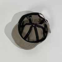 Casquette de baseball vintage en coton délavé à bord court, souple et non structurée, style « Dad Hat » rétro à bord roulé, réglable, pour activités de plein air, camping et voyage