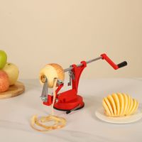Drie-In-Één Manuele Fruitschiller Coring En Snijmachine Multifunctioneel Huishoudelijk Appelschiller Artefact