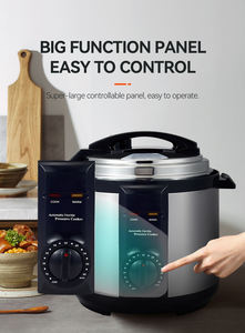 Olla a presión eléctrica de acero inoxidable para el hogar, olla mecánica de <span class=keywords><strong>6</strong></span> <span class=keywords><strong>litros</strong></span>, olla de aluminio antiadherente, ollas a presión - Product Image 4