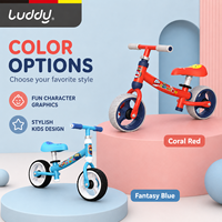 Vélo d'équilibre pour bébé Luddy Wholesale OEM B.Duck, 1,55 kg, léger, jouet à roulettes pour tout-petits, 4 roues, cadeau de premier anniversaire, âge 1-3 ans
