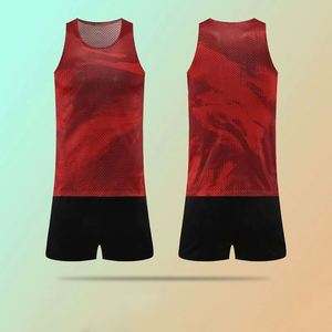 เสื้อกล้ามมาราธอนแบบสวมใส่สบายสำหรับทีมชายหญิง พิมพ์ลายถักทอ ระบายอากาศได้ดี เหมาะสำหรับการแข่งขัน - Product Image 4