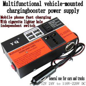 1500w वाहन-माउंटेड सोलर साइन वेव इन्वर्टर होम और ऑटोमोटिव 50hz आउटपुट आवृत्ति के लिए 220v DC12v-24v - Product Image 3