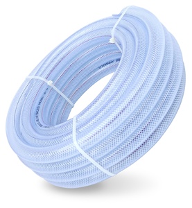 <span class=keywords><strong>Manguera</strong></span> Reforzada con Fibra <span class=keywords><strong>de</strong></span> PVC Transparente Flexible <span class=keywords><strong>de</strong></span> 19 mm y <span class=keywords><strong>50</strong></span> <span class=keywords><strong>Metros</strong></span> para Descarga <span class=keywords><strong>de</strong></span> Agua y Riego, Estándar ISO - Product Image 2