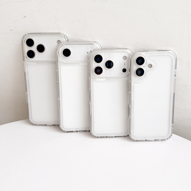 Frame Bumper Shockproof Case for IPhone 17 Air 16 15 Pro Max Plus for Apple Clear Camera Protection Phone Cover