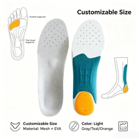 Semelles de chaussures multi-couches à absorption des chocs, distribution uniforme de la pression, soutien de la voûte plantaire, semelles d'extérieur confortables