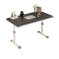 Bureau en métal à hauteur réglable multifonctionnel pour la maison, l'étude des enfants, l'utilisation par les étudiants et comme table de chevet