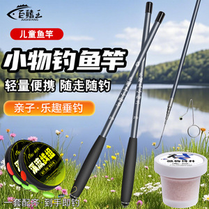 Mini Fishing Rod Stream Rod 2M Ultralight Stiff For Freshwater Fish Beginners - Product Image 2