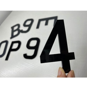 ตัวเลขอะคริลิคสำหรับ<span class=keywords><strong>ป้าย</strong></span><span class=keywords><strong>ทะเบียน</strong></span><span class=keywords><strong>รถ</strong></span>ยนต์ ตัวเลขอะคริลิคสำหรับ<span class=keywords><strong>ป้าย</strong></span><span class=keywords><strong>ทะเบียน</strong></span><span class=keywords><strong>รถ</strong></span> - Product Image 4