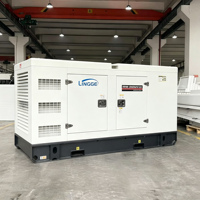 Groupe électrogène diesel silencieux LINGGE 20-25 kVA triphasé pour alimentation de secours résidentielle et commerciale