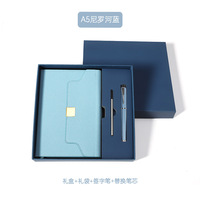 2024 nouveaux produits cadeaux d'affaires coffret A5 cahier pliable avec 16g clé USB stylo bureau Festival fournitures coffret cadeau