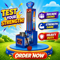 Machine de jeu à marteaux à pièces Skyfun 220V 1 joueur certifiée CE ROHS pour utilisation en arcade