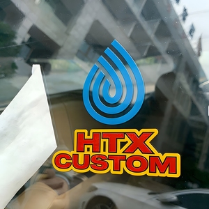 Autocollants découpés sur mesure avec logo personnalisé, résistants aux UV, imperméables, en vinyle, adaptés aux <span class=keywords><strong>pare</strong></span>-chocs, aux <span class=keywords><strong>pare</strong></span>-<span class=keywords><strong>brise</strong></span> et aux fenêtres - Product Image 5