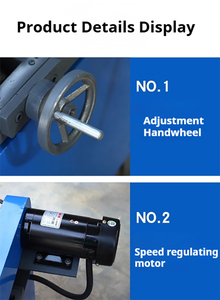 เครื่องกำจัดสนิมท่อกลมแบบอัตโนมัติอุปกรณ์ขัดโลหะ - Product Image 6