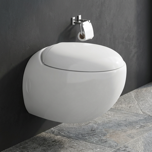Cuvette de toilette murale en céramique au design de luxe de haute qualité Réservoir dissimulé Norme européenne pour salle de bain WC Prix - Product Image 2