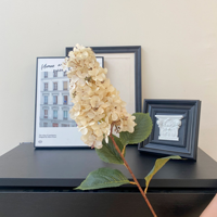 BL-8359 Fleurs d'hortensia artificielles longues européennes 83 cm, tige unique, broderie fragmentée pour la fête des mères, décorations de mariage