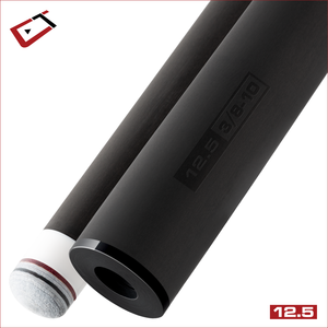 Fléchette de billard Cuetec en fibre de carbone Cynergy Black Tech Shaft Predator Mezz 20 oz à faible déflection - Product Image 1