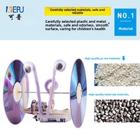 Patinete de Disco DIY Hecho a Mano: Pequeño Proyecto Científico para Estudiantes que Recicla Residuos y Promueve la Creación Manual de Patinetes de Equilibrio