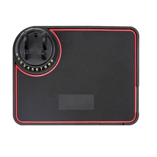 2025 New Car Navigation Stand Multi-Functional Dashboard Anti-Slip Mat Adjustable Height Dolphin Bracket Phone Holder
