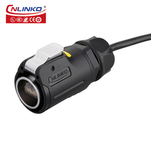 Cnlinko LP24 RJ45 kết nối không thấm nước Internet LED hiển thị 8P8C kết nối mạng cat6 IP68 RJ45 adapter cắm và ổ cắm - Product Image 3