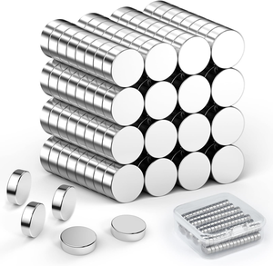 מגנט דיסק ניאודימיום מגנטי בהתאמה אישית למפעלים 3 מ\"מ X 1.5 מ\"מ 1.6 מ\"מ 2 מ\"מ N45 N35 N52 מצופה ניקל לשימוש תעשייתי חיתוך קבוע - Product Image 1