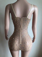 NOVANCE Y1443 Nouvelle Mode Vêtements Jarretelles Blingbling Diamant Perles Vêtements de Maternité Grande Taille Body Femmes pour Séance Photo