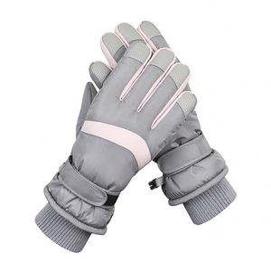 Ski <b>Gloves</b> Winter Cold-Proof Cycling Fleece-Lined Thickened Warm Sports Outdoor <b>Touchscreen</b> <b>Gloves</b> - Product Image 4