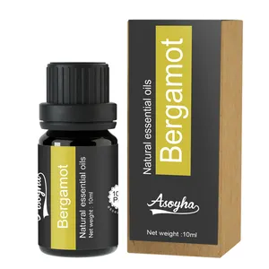 Minyak Esensial Bergamot Label Pribadi Minyak Esensial Aromaterapi Aromatik Penyebar Aroma Minyak Pijat OEM