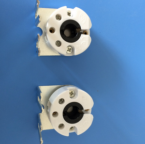 ซ็อกเก็ตหลอดฟลูออเรสเซนต์แบบถาวรทางกลป้องกันการสั่นสะเทือนมีตัวยึดหลอดไฟ LED <span class=keywords><strong>G13</strong></span> T8แบบสปริง - Product Image 2