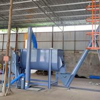 Aliments pour volaille, pièces, 1 à 2 tonnes par heure, kit de Production complet d'aliments pour animaux, chevaux, poulet, cochon