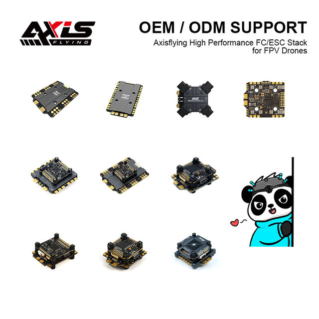 Axisflying FPV ESC 40A 55A 60A 65A 80A 100A AM32 Electronic Speed Controller for RC Drone Racing Freestyle Quadcopter