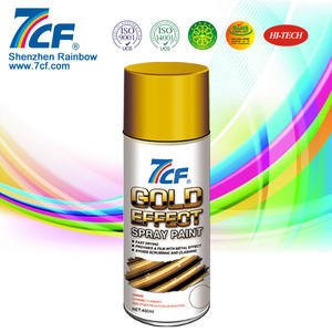 7cf चिंतनशील स्पष्ट कोट धातु गुलाब सोना स्प्रे पेंट - Product Image 3