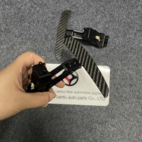 Pour Porsche 718 Cayman palettes de changement de vitesse magnétiques en Fiber de carbone véritable volant manette de vitesse étendue choix de palettes de remplacement